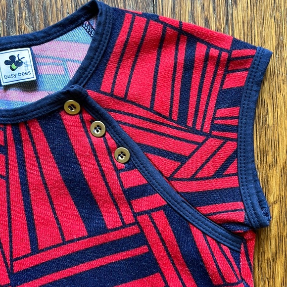 Busy Bees Knit Dress size 8 - Picture 4 of 12